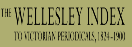 The Wellesley index to Victorian Periodicals,1824-1900